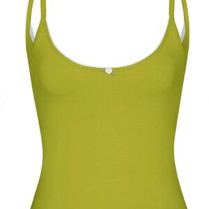 RAT BOI Avocado Green Cami